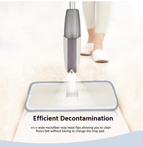Spray Mop, Floor Mop Cleaner, Microfiber Pads, Spray Mop Cleaner