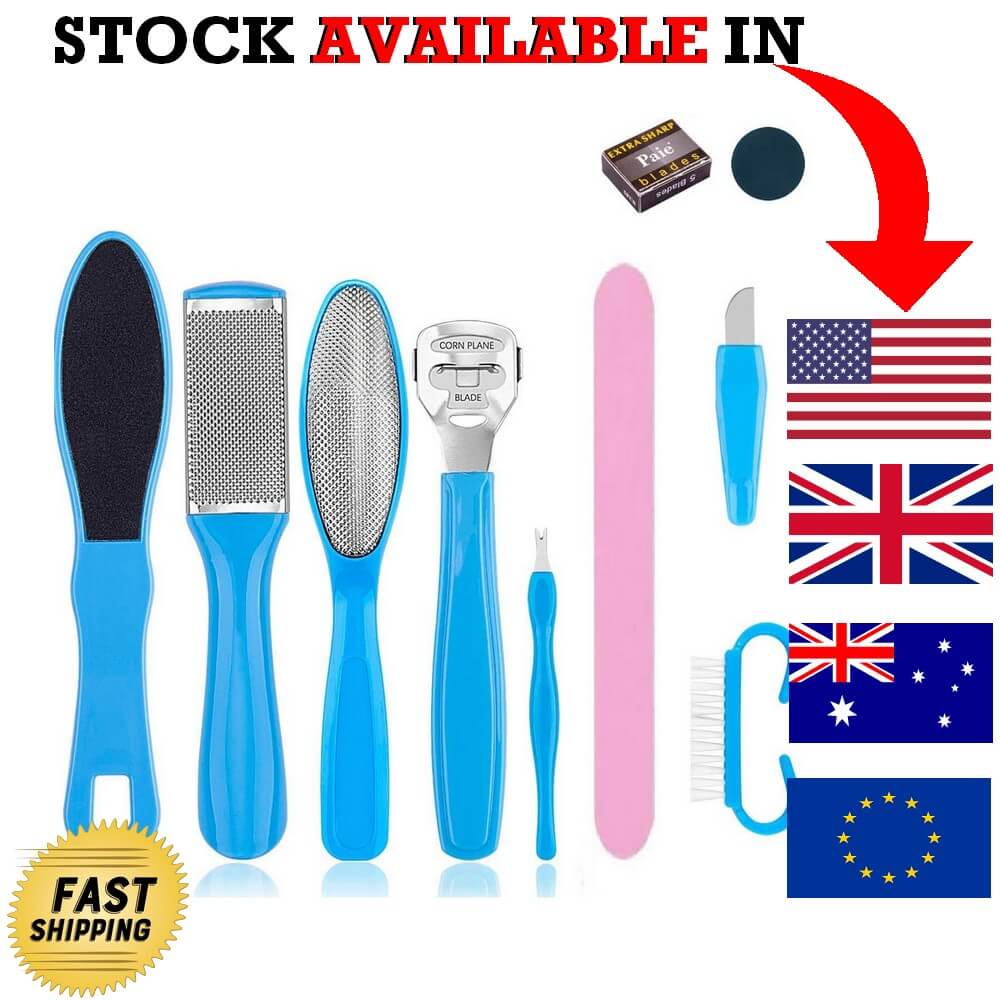 10 Pcs per Set Professional Pedicure Kit