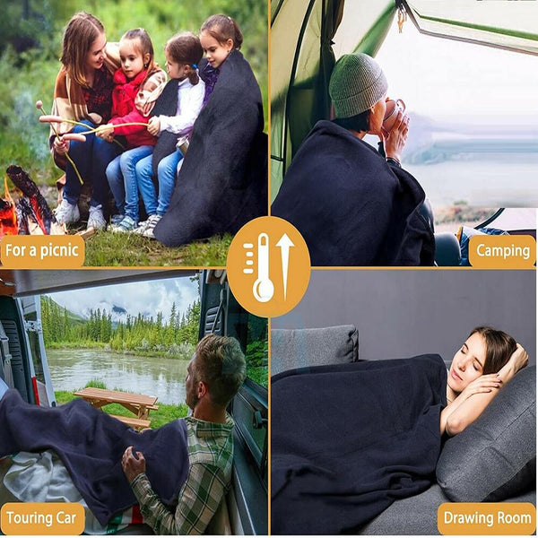 12V Electric Heated Travel Blanket