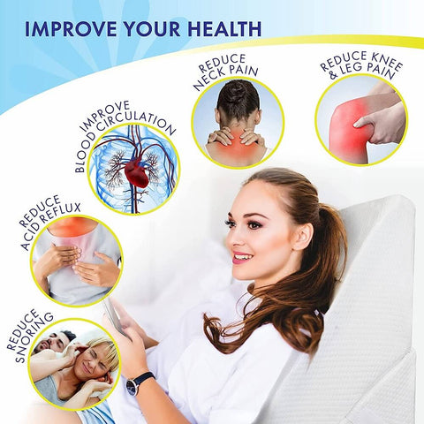 Adjustable Bed Wedge Pillow