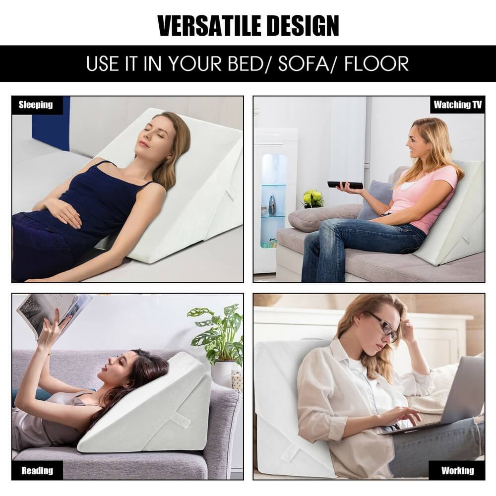 Adjustable Bed Wedge Pillow