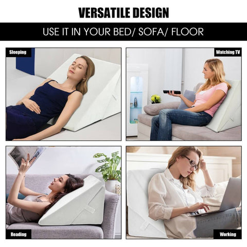 Adjustable Bed Wedge Pillow