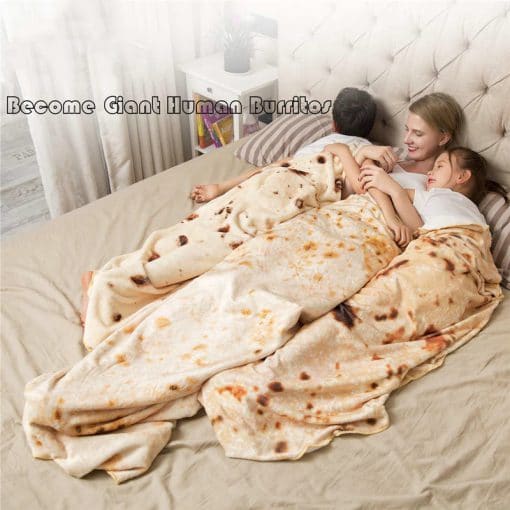 Burrito Blanket, Tortilla taco Blanket