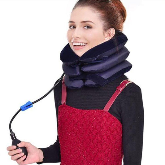 Cervical Neck Traction Device, Instant Neck Pain Relief, Inflatable Neck Stretcher, Neck Support Brace, Best Neck Traction Pillow, Neck Decompression