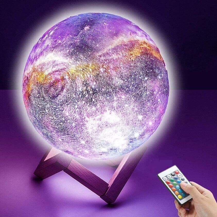 moon lamp, galaxy moon lamp, moon globe lamp