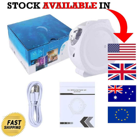 Galaxy and Star Light Projector