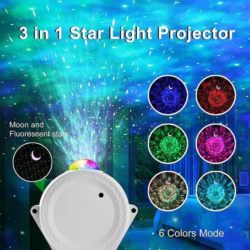 Galaxy and Star Light Projector