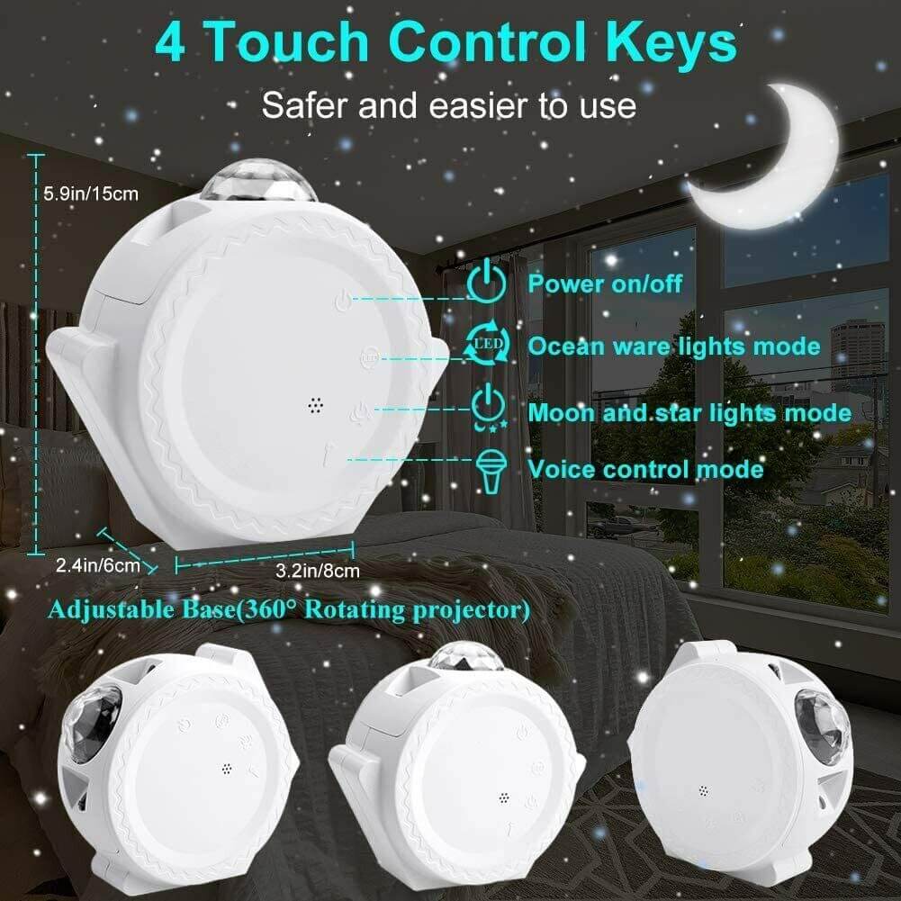 Galaxy and Star Light Projector