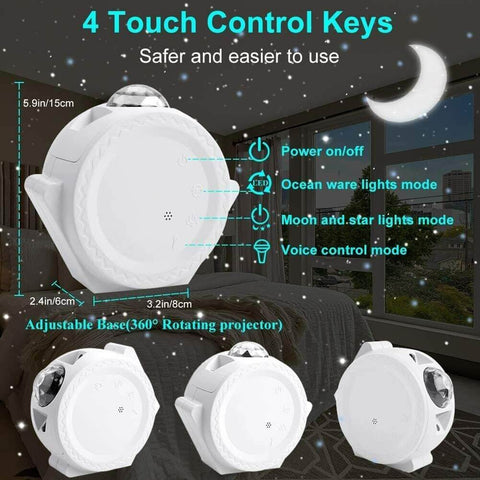 Galaxy and Star Light Projector