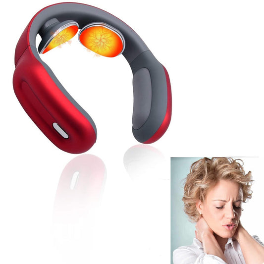 Neck Massager, Neck Pulse Massager, Cervical Massage, Tens Pulse Neck Massager, Electric TENS Neck Massager