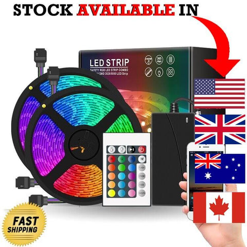 Premium Led Strip Lights (Remote Included)