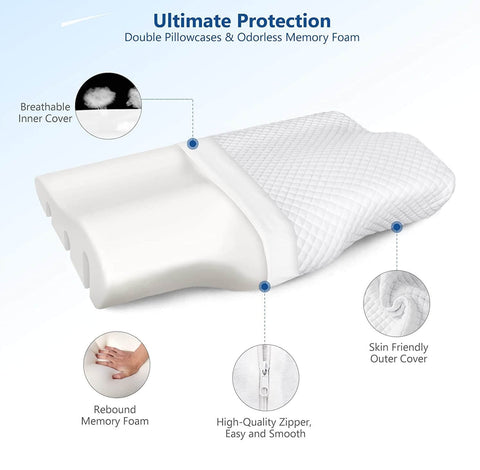Premium Orthopedic Neck Pillow