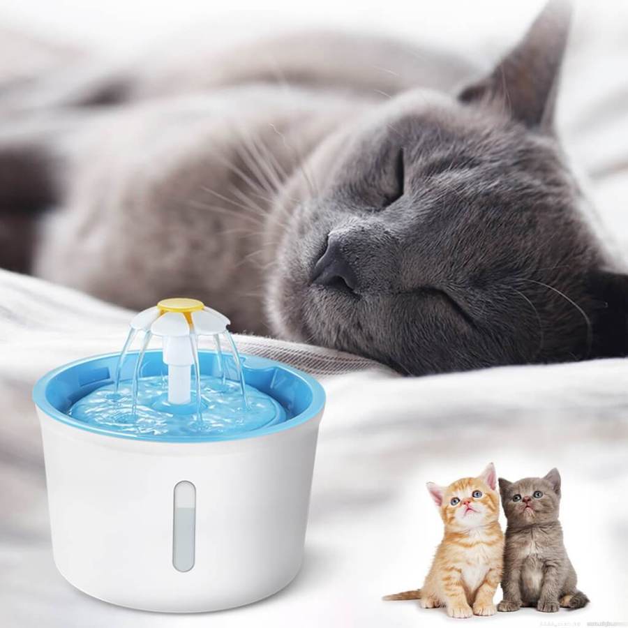 Cat Water Fountain, Cat Fountain, Cat Drinking Fountain, Pet Water Dispenser, Water Fountain For Cats