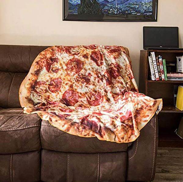Pizza Blanket, Burrito Blanket, Tortilla Tacos Blanket, Tortilla Throw Blanket, Soft Flannel Burrito Blanket