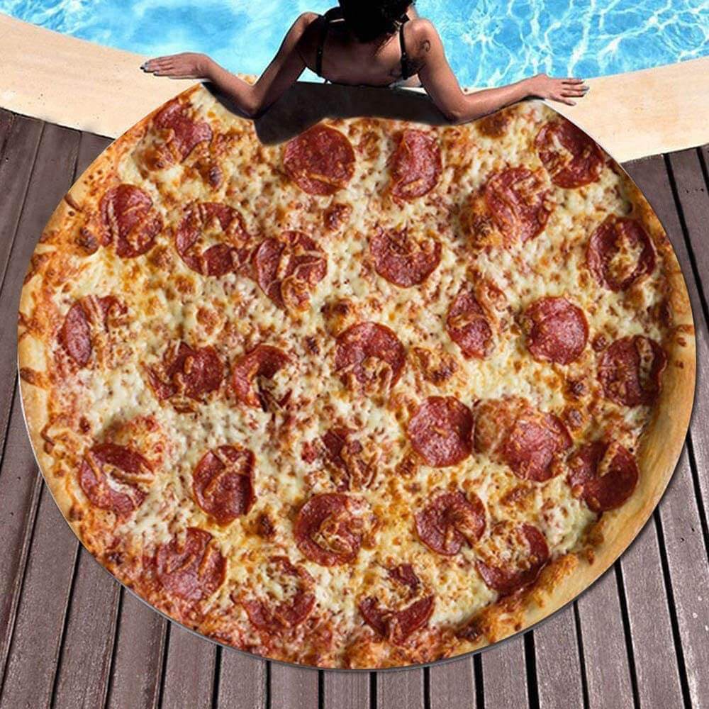 Premium Pizza Blanket