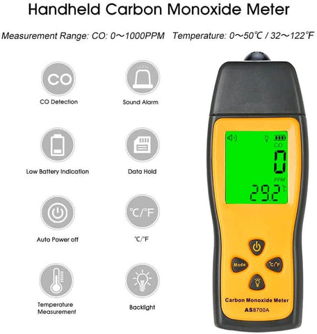 Portable Carbon Monoxide Detector
