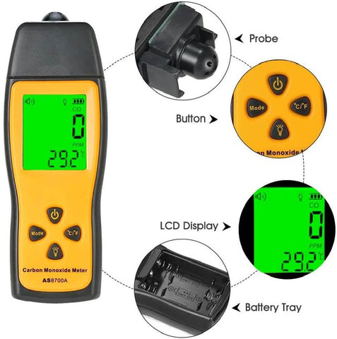 Portable Carbon Monoxide Detector