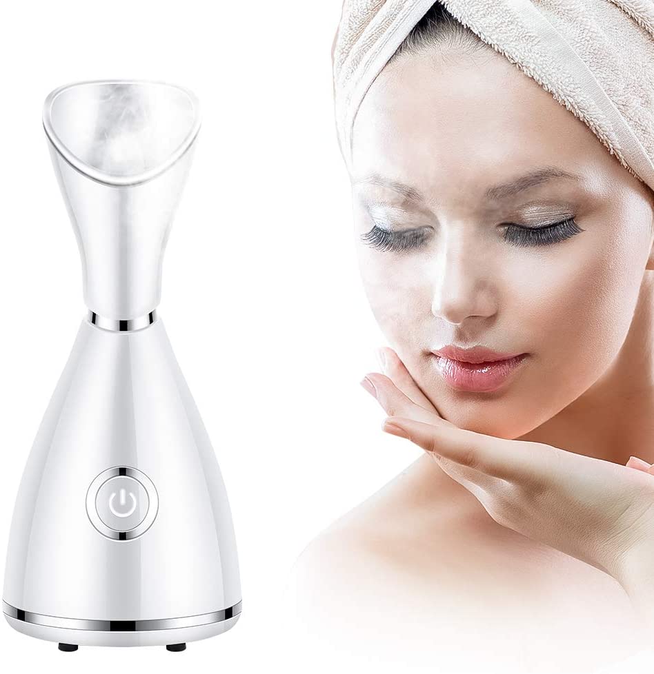 Facial Steamer, Ionic Facial Steam, Unclog Pores, Face Spa Steamer, Warm Mist Face Skin