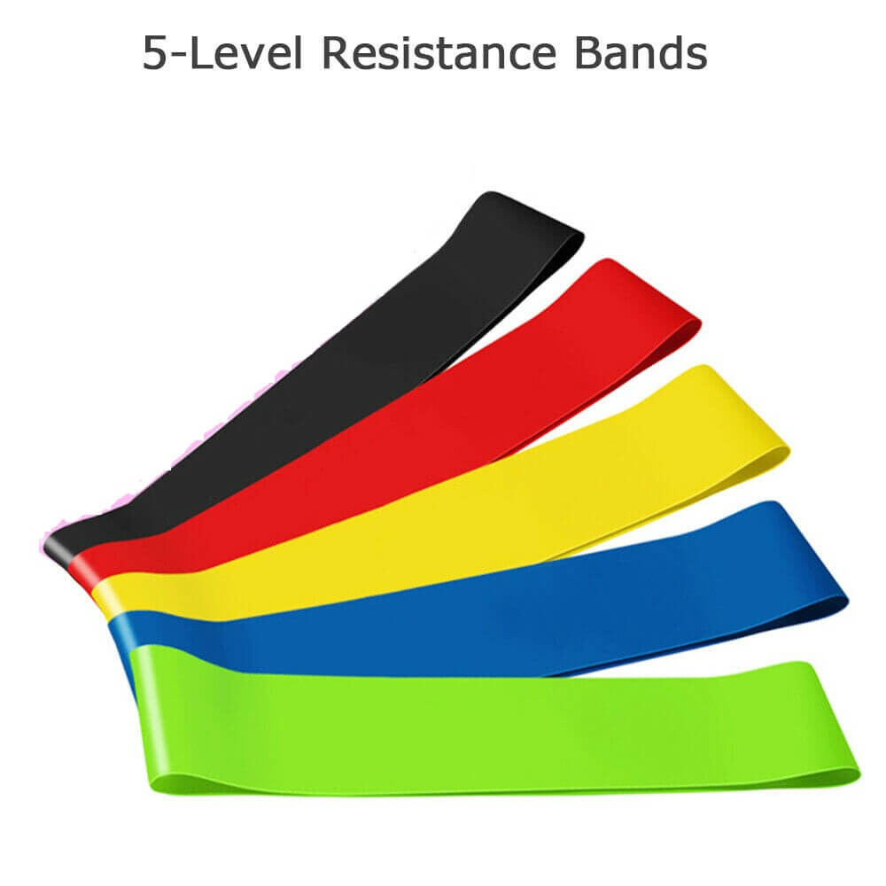 5-Pcs Set Premium Resistance Loop Bands