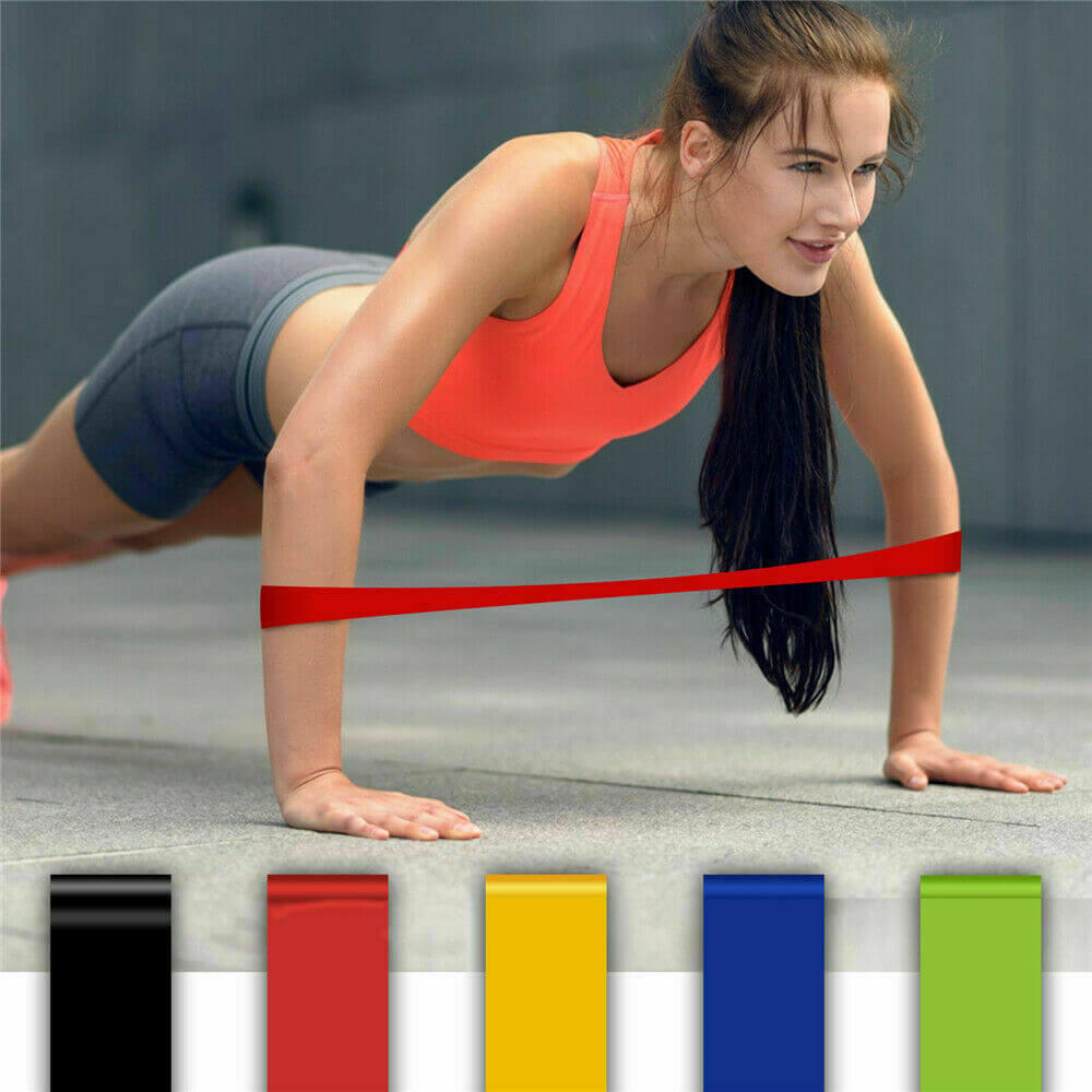 5-Pcs Set Premium Resistance Loop Bands