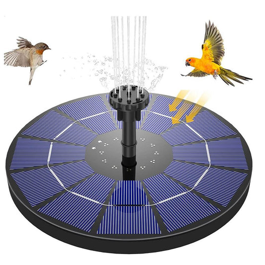 Solar Bird Bath Water Fountain
