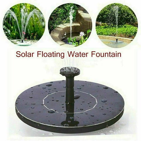 Solar Bird Bath Water Fountain