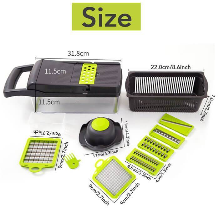 7-In-1 Smart Vegetable Slicer And Dicer