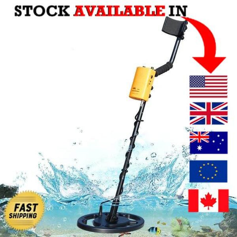 Waterproof Metal Detector, 1200mAh Battery